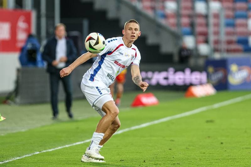Football. PKO BP Ekstraklasa. Gornik Zabrze - Jagiellonia Bialystok. 03.11.2024
