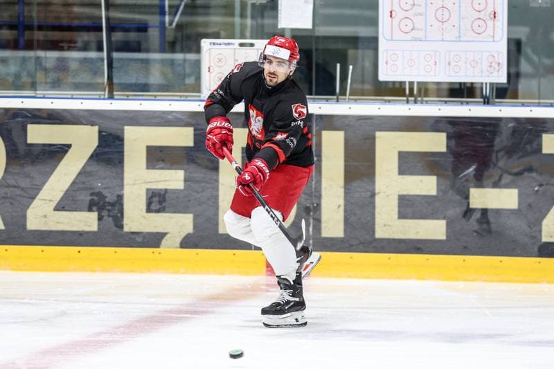 Ice Hockey. Poland national team. Training. 03.11.2024