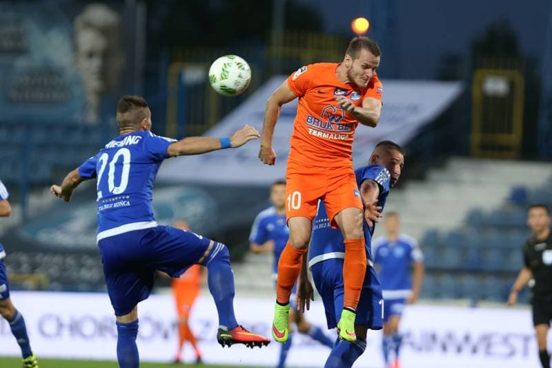 Football. Lotto Ekstraklasa. Ruch Chorzow - Bruk-Bet Termalica Nieciecza. 16.09.2016