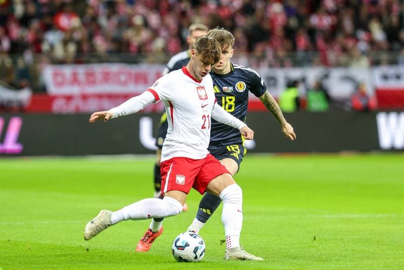 Football. UEFA Nations League. Poland - Scotland. 18.11.2024