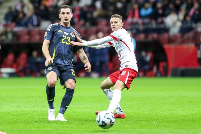 Football. UEFA Nations League. Poland - Scotland. 18.11.2024