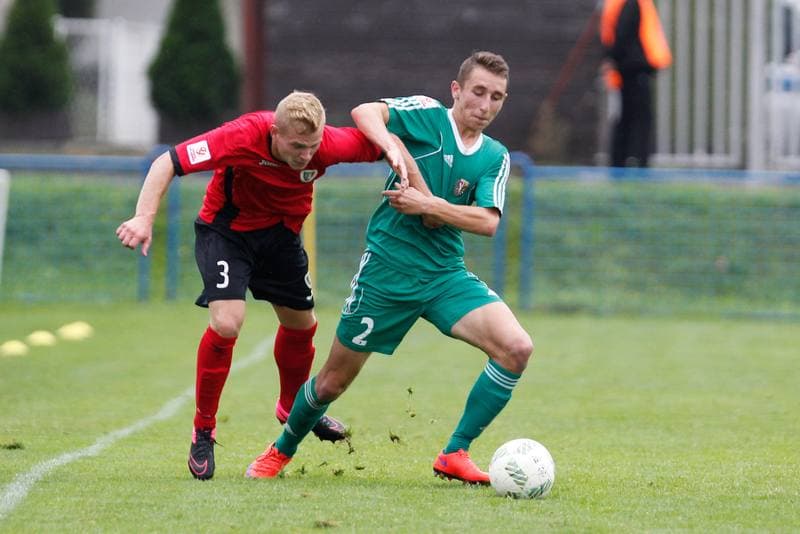 Football. Centralna Liga Juniorow. Piast Gliwice - Slask Wroclaw. 17.09.2016