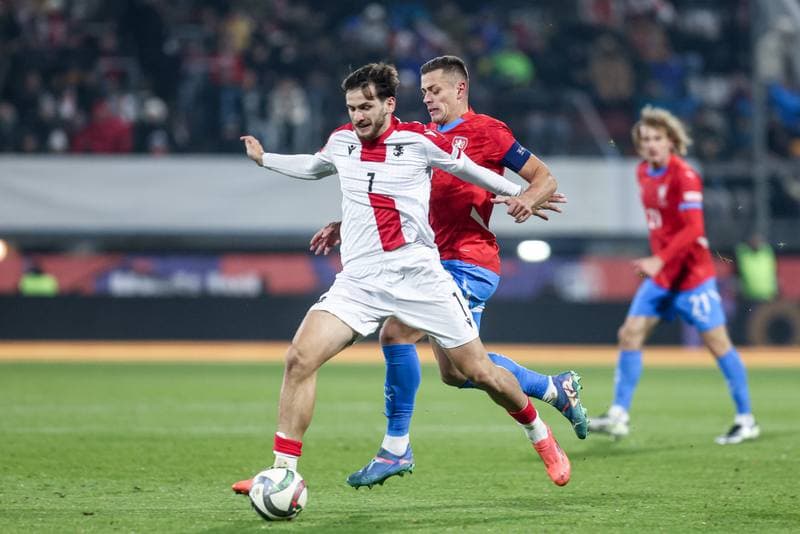 Football. UEFA Nations League. Czech Republic - Georgia. 19.11.2024