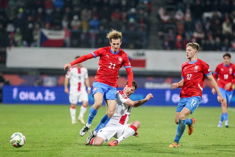 Football. UEFA Nations League. Czech Republic - Georgia. 19.11.2024