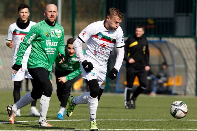 Football. Sparing. Rozwoj Katowice - GKS Tychy. 27.02.2016
