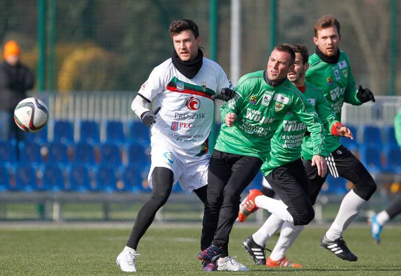 Football. Sparing. Rozwoj Katowice - GKS Tychy. 27.02.2016