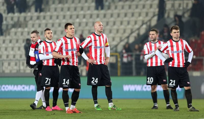 Football. Ekstraklasa. Cracovia Krakow - Zaglebie Lubin. 26.02.2016