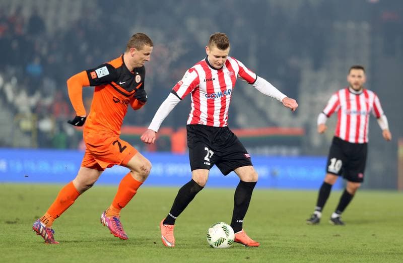 Football. Ekstraklasa. Cracovia Krakow - Zaglebie Lubin. 26.02.2016