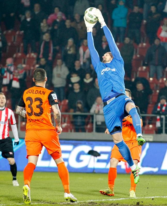 Football. Ekstraklasa. Cracovia Krakow - Zaglebie Lubin. 26.02.2016
