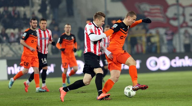 Football. Ekstraklasa. Cracovia Krakow - Zaglebie Lubin. 26.02.2016