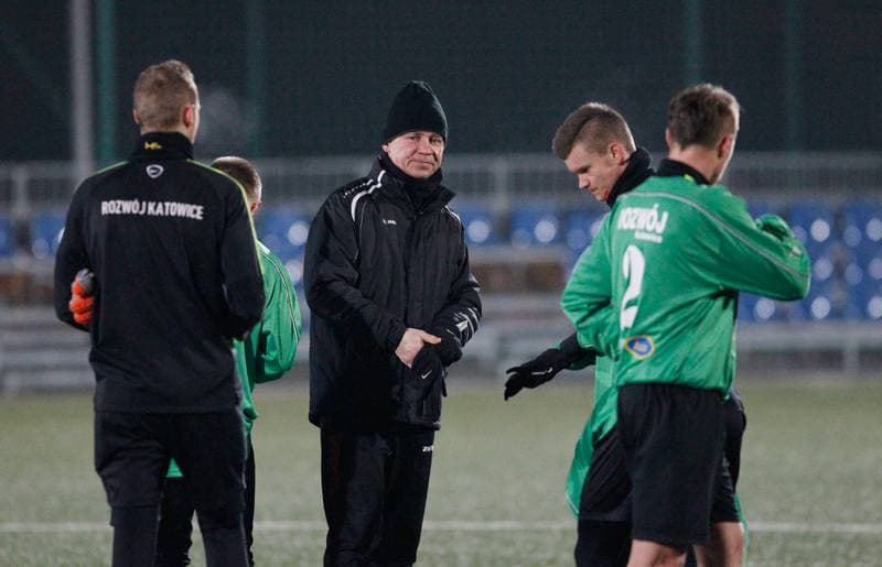 Football. Sparing. Rozwoj Katowice - GKS Jastrzebie. 24.02.2016