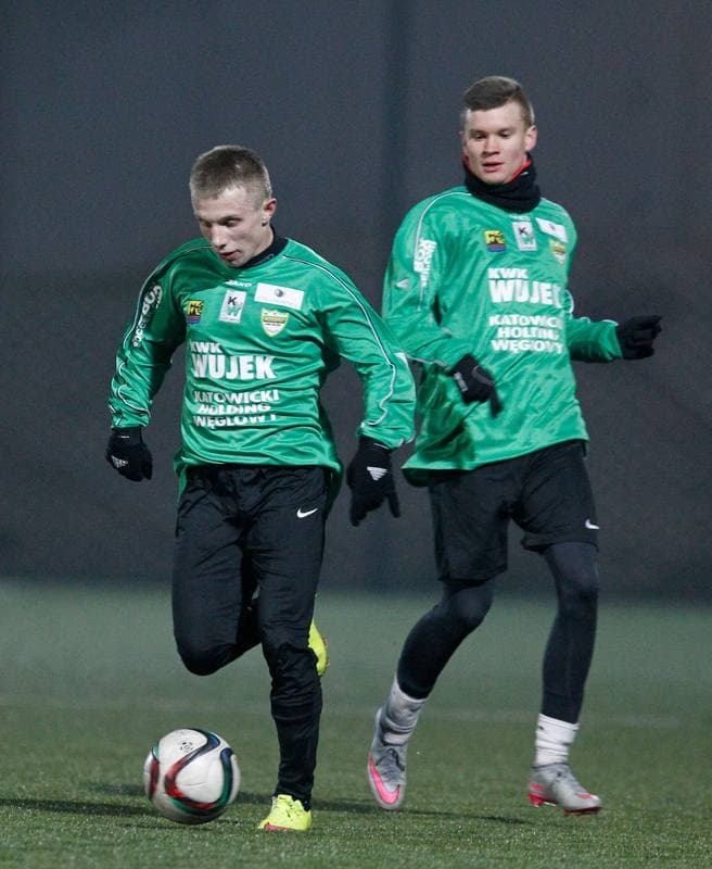 Football. Sparing. Rozwoj Katowice - GKS Jastrzebie. 24.02.2016