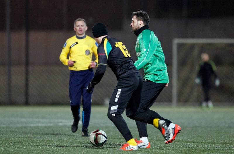 Football. Sparing. Rozwoj Katowice - GKS Jastrzebie. 24.02.2016