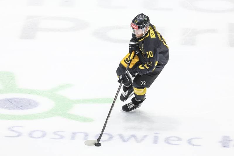 Ice Hockey. Tauron Hokej Liga. EC Bedzin Zaglebie Sosnowiec - GKS Katowice. 01.12.2024
