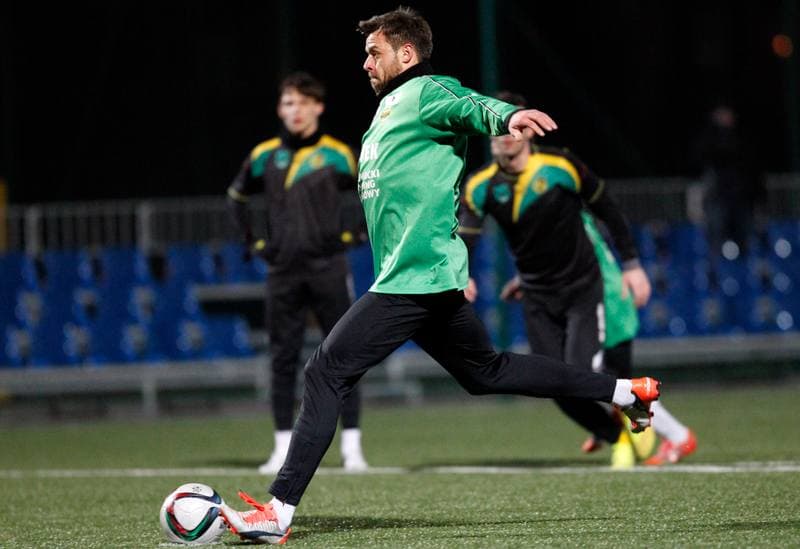 Football. Sparing. Rozwoj Katowice - GKS Jastrzebie. 24.02.2016