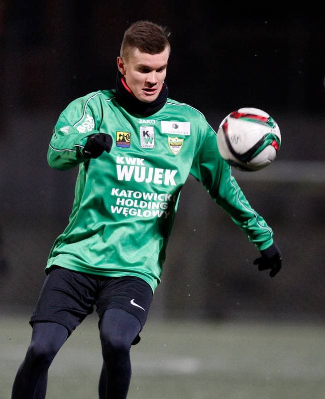 Football. Sparing. Rozwoj Katowice - GKS Jastrzebie. 24.02.2016