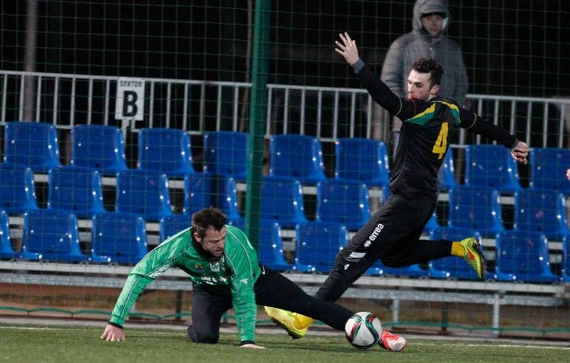 Football. Sparing. Rozwoj Katowice - GKS Jastrzebie. 24.02.2016