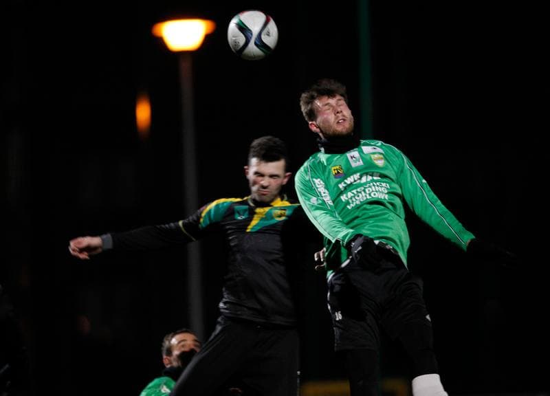 Football. Sparing. Rozwoj Katowice - GKS Jastrzebie. 24.02.2016