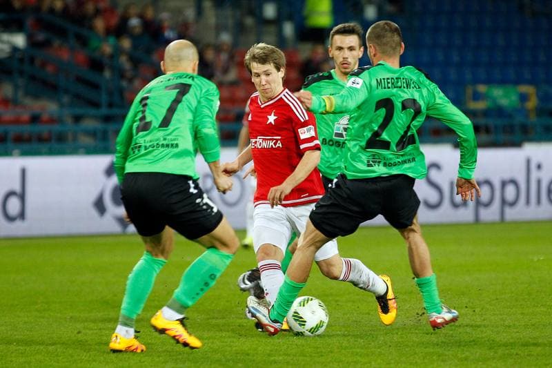 Football. Ekstraklasa. Wisla Krakow - Gornik Leczna. 22.02.2016