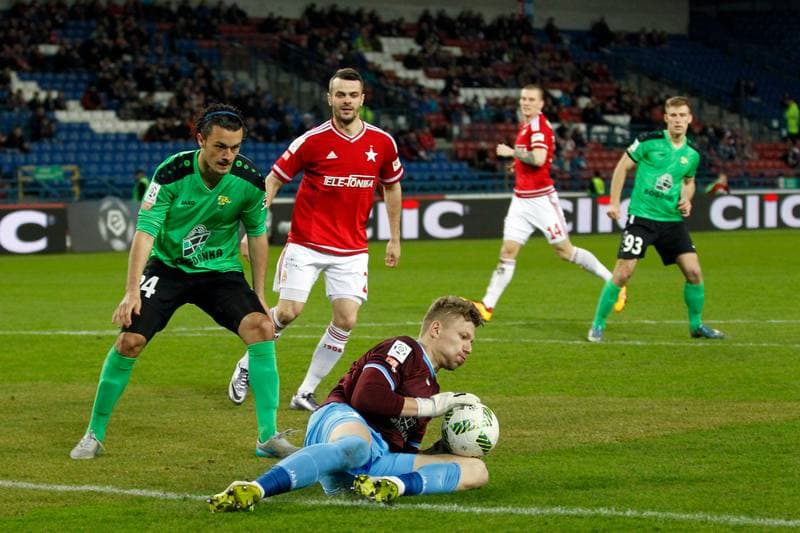 Football. Ekstraklasa. Wisla Krakow - Gornik Leczna. 22.02.2016