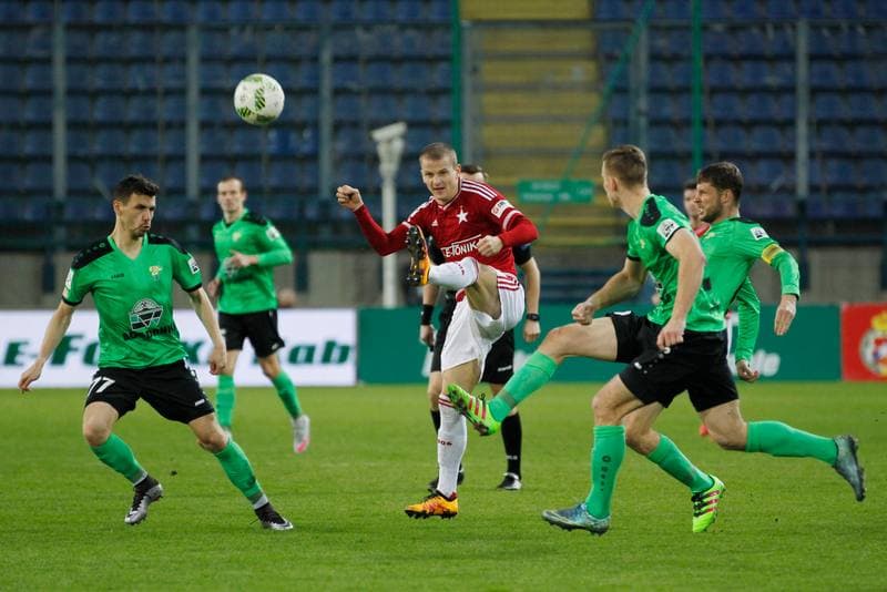 Football. Ekstraklasa. Wisla Krakow - Gornik Leczna. 22.02.2016