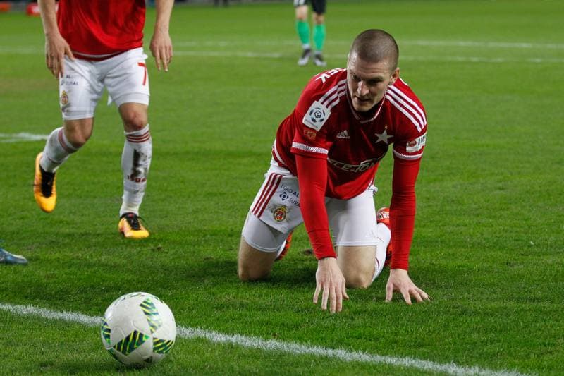 Football. Ekstraklasa. Wisla Krakow - Gornik Leczna. 22.02.2016