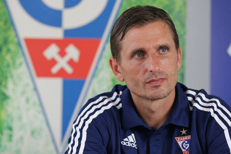 Football. Gornik Zabrze. Press Conference. 09.08.2016