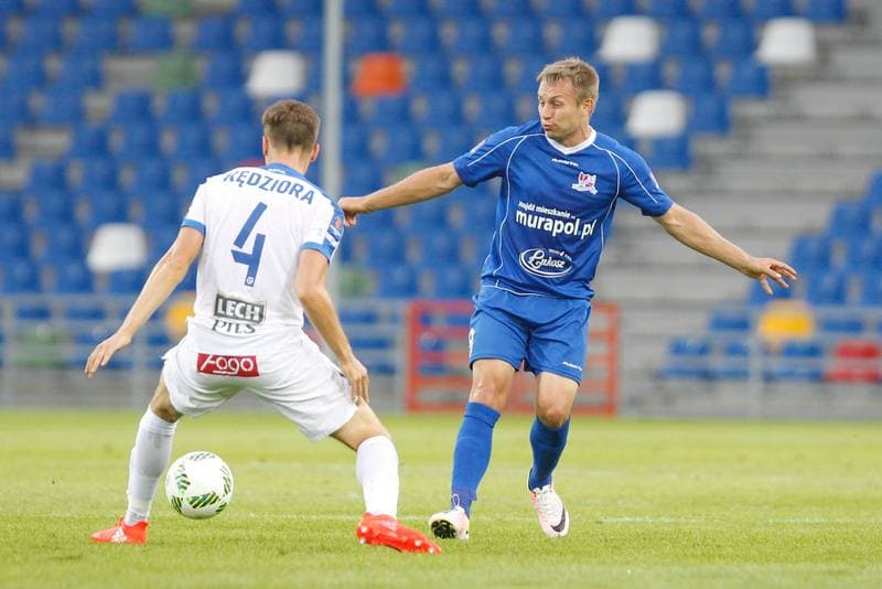Football. Polish Cup. Podbeskidzie Bielsko-Biala - Lech Poznan. 09.09.2016