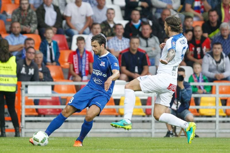 Football. Polish Cup. Podbeskidzie Bielsko-Biala - Lech Poznan. 09.09.2016
