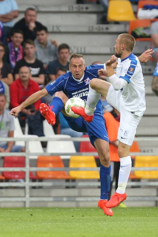 Football. Polish Cup. Podbeskidzie Bielsko-Biala - Lech Poznan. 09.08.2016