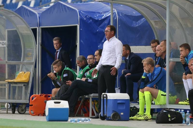 Football. Polish Cup. Podbeskidzie Bielsko-Biala - Lech Poznan. 09.08.2016