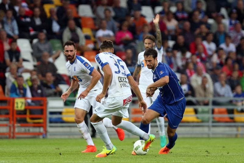 Football. Polish Cup. Podbeskidzie Bielsko-Biala - Lech Poznan. 09.08.2016