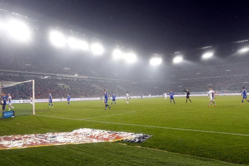 Football. Ekstraklasa. Gornik Zabrze - Ruch Chorzow. 21.02.2016