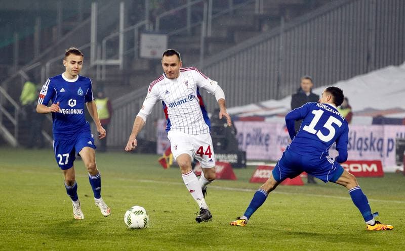 Football. Ekstraklasa. Gornik Zabrze - Ruch Chorzow. 21.02.2016