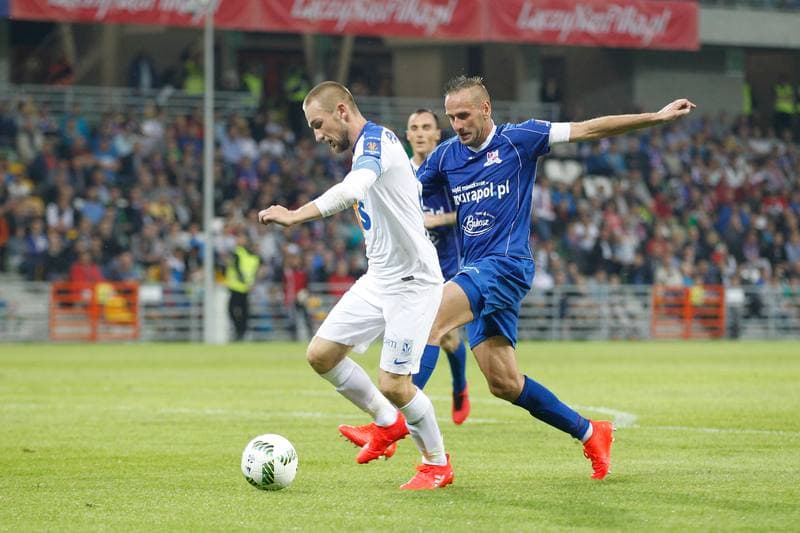 Football. Polish Cup. Podbeskidzie Bielsko-Biala - Lech Poznan. 09.08.2016