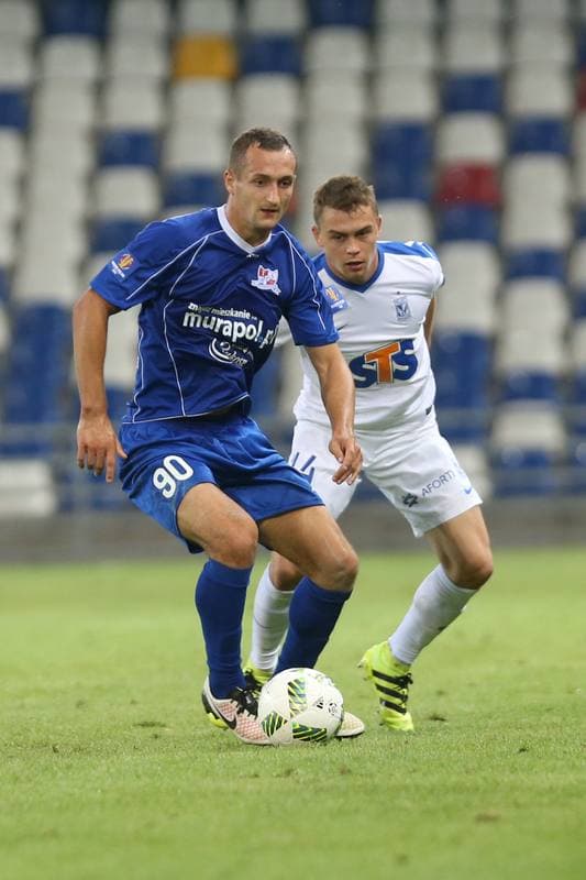 Football. Polish Cup. Podbeskidzie Bielsko-Biala - Lech Poznan. 09.08.2016