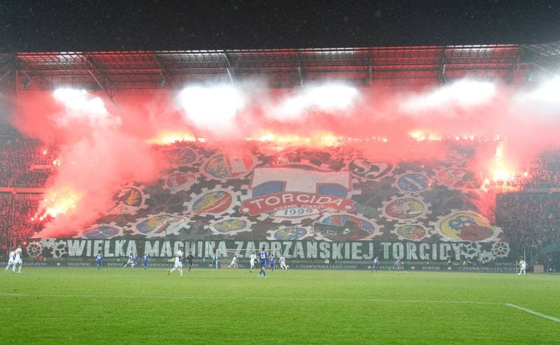 Football. Ekstraklasa. Gornik Zabrze - Ruch Chorzow. 21.02.2016