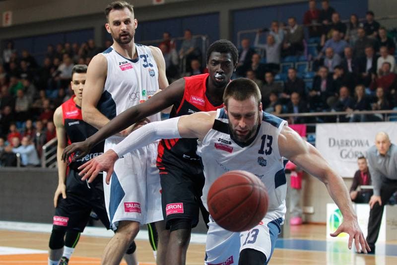Basketball. Polish Cup. MKS Dabrowa Gornicza - Energa Czarni Slupsk. 18.02.2016