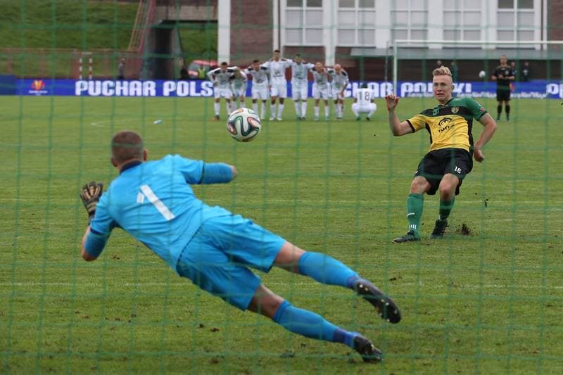 Football. Polish Cup. GKS Jastrzebie - Gornik Leczna. 20.09.2016