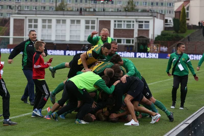 Football. Polish Cup. GKS Jastrzebie - Gornik Leczna. 20.09.2016