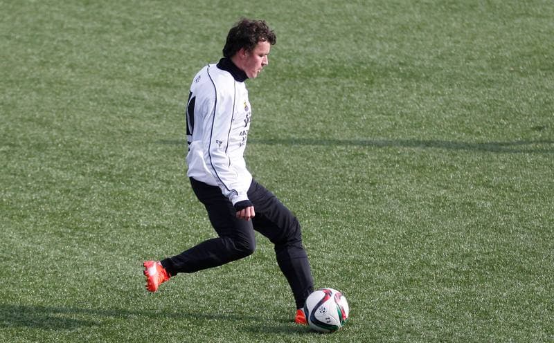 Football. Sparing. Rozwoj Katowice - Rekord Bielsko Biala. 20.02.2016