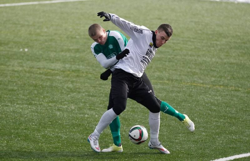 Football. Sparing. Rozwoj Katowice - Rekord Bielsko Biala. 20.02.2016