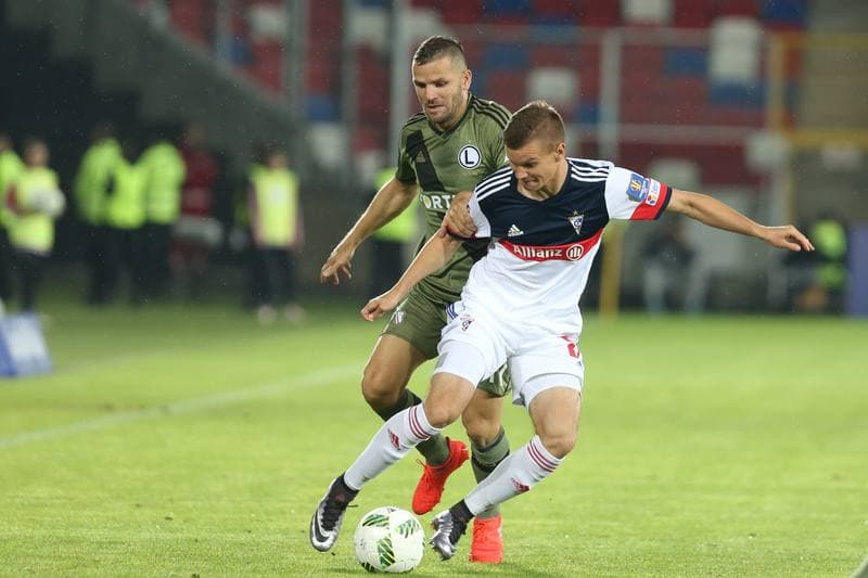 Football. Polish Cup. Gornik Zabrze - Legia Warsaw. 10.08.2016