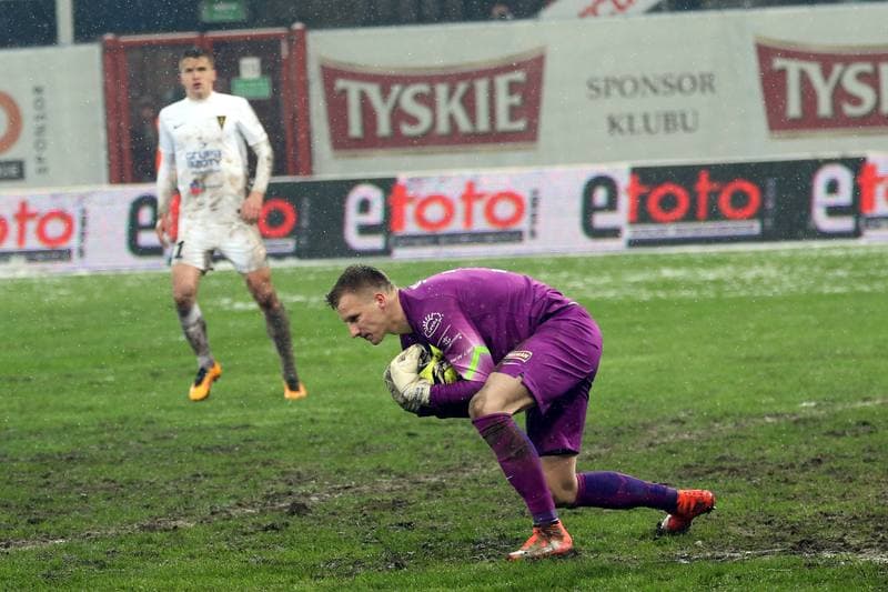 Football. Ekstraklasa. Piast Gliwice - Pogon Szczecin. 19.02.2016