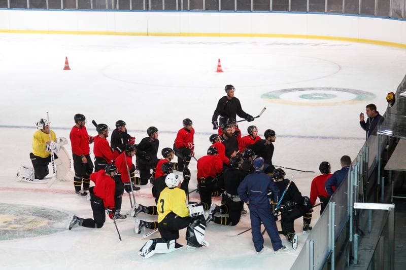 Ice Hockey. KH GKS Katowice. Training. 22.09.2016