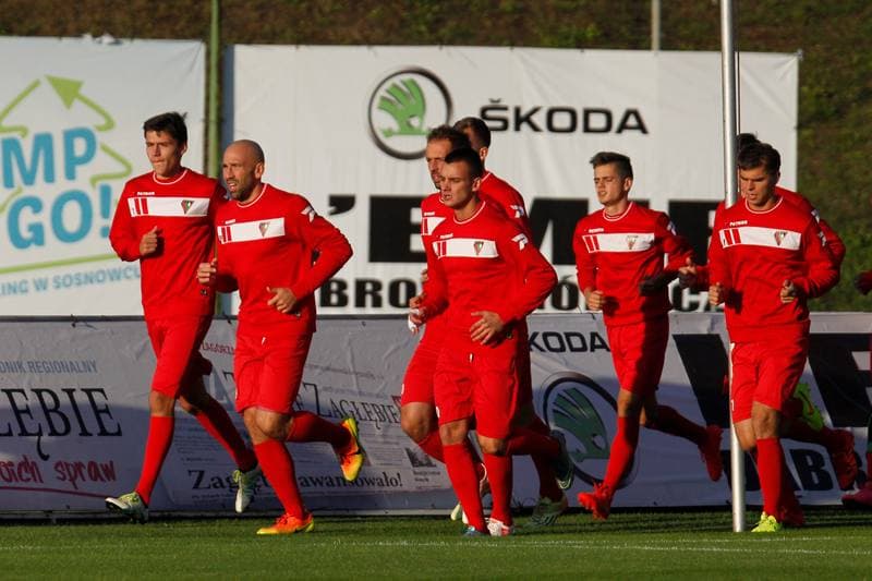 Football. Zaglebie Sosnowiec. Training. 22.09.2016