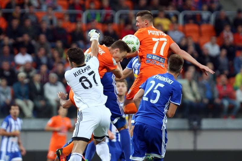 Football. Lotto Ekstraklasa. Bruk-Bet Termalica Nieciecza - Wisla Plock. 23.09.2016