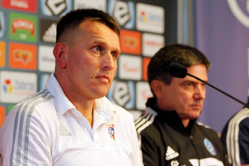 Football. Gornik Zabrze. Press Conference. 18.02.2016
