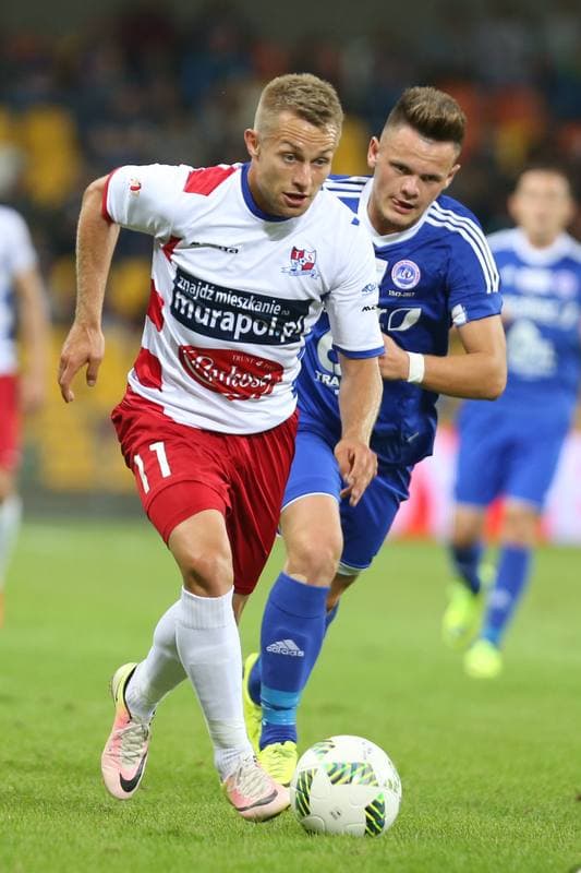 Football. I Liga. Podbeskidzie Bielsko-Biala - Wigry Suwalki. 12.08.2016