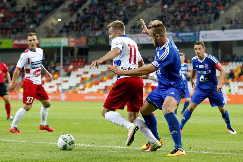 Football. I Liga. Podbeskidzie Bielsko-Biala - Wigry Suwalki. 12.08.2016